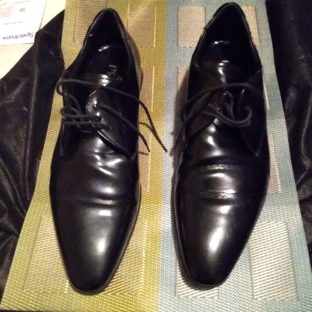 Prada black size 8 men shoes